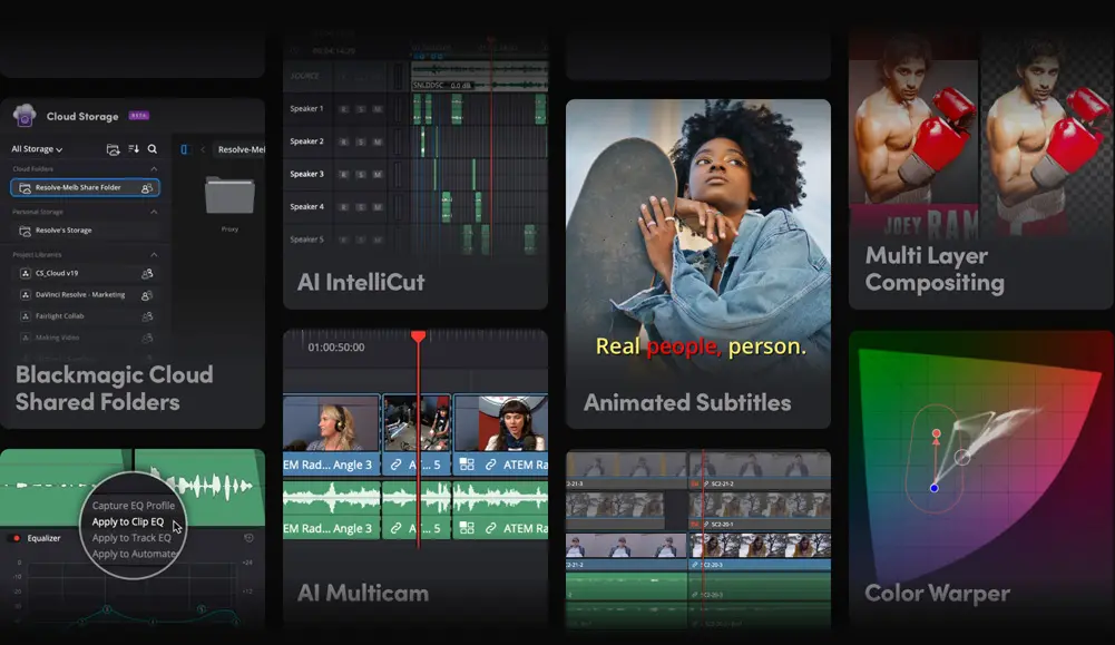 Da Vinci Resolve - montage vidéo
