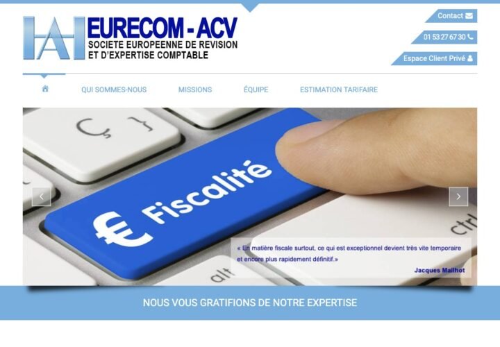 En tête site vitrine Eurecom-ACV